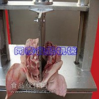 液压猪头劈开机，劈猪脑机