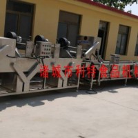 速冻玉米加工设备 玉米预煮漂烫机 玉米清洗漂烫机