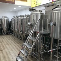 小型德国自酿啤酒设备，500升酒馆德国精酿鲜啤生产设备