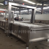 诸城羊头加工生产线 羊头连续式解冻机 羊头蒸煮机利特生产