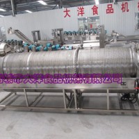 畅销款经济实惠的电动滚筒式花生果清洗去泥机