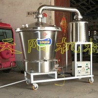 生料液态酿酒机纯粮双层锅烧酒设备