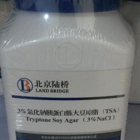 北京陆桥干粉培养基食品安全试剂CM409 3%氯化钠胰蛋白胨大豆琼脂
