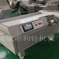 伺服电机原理切丁机 全自动肉丁机图片 肉类切丁设备厂家