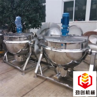 蒸汽加热阿胶熬制高压蒸煮锅辣椒酱熬制锅