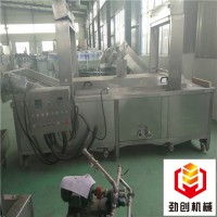 自动控温鱼罐头油炸线油炸成套设备
