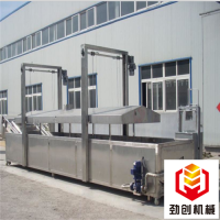 薯条薯片休闲食品油炸成套设备定做红薯片油炸线