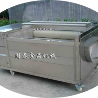 全自动猪蹄羊蹄清洗机大姜毛辊去皮设备