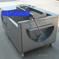 萝卜清洗机，大型果蔬毛刷清洗机
