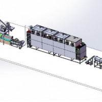 工业自动化拉丝蛋白挤压膨化生产线