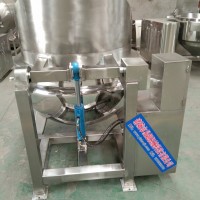 翻筐夹层锅600L卤煮锅