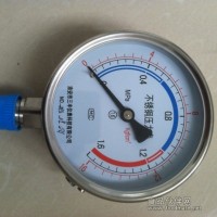 不锈钢耐震压力表价格/浸油压力表/抗震压力表/不锈钢隔膜压力表价格
