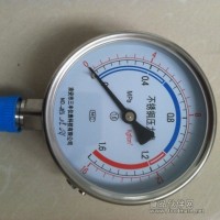 不锈钢耐震压力表价格/浸油压力表/抗震压力表/不锈钢隔膜压力表价格