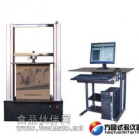 新乐纸板包装箱压力试验机，安国小型包装箱抗压强度试验机，定州食品包装材料压扁实验设备