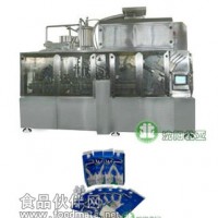 牛奶饮料全自动屋顶盒灌装机 沈阳北亚灌装机生产厂家