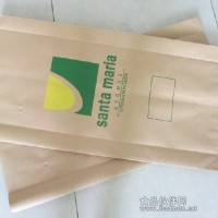 生产订做25公斤食品级牛皮纸袋—提供生产许可证/出口商检证/出口性能单