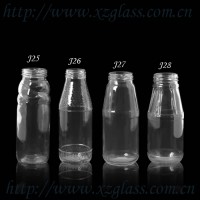 饮料玻璃瓶，金银花饮料瓶，苹果醋饮料玻璃瓶，瓶盖