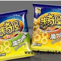 非油炸膨化食品魔力圈海鲜味