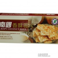 海南特产南国食品牌香酥椰片 160g/盒