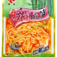 麻辣脆笋调味即食笋丝小包装市场美食