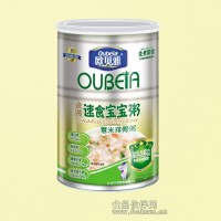 供应235g(欧贝雅)金装速食薏米排骨宝宝粥