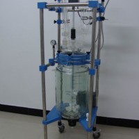 80L托盘型玻璃反应釜，低温冷却液循环泵