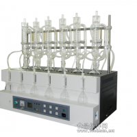 供应水质检测蒸馏前处理用智能一体化蒸馏仪