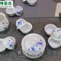 青花玲珑茶具镇玲珑茶具青花玲珑瓷茶具