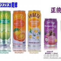 泰国FREEZE冰爽牌饮料（罐装）240ml