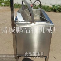 供应油炸锅|鹏福特PTD-1500燃气蜜三刀不锈钢油炸锅价格