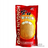 宏林牌姜汁红糖 300g/件 姜汁浓厚