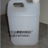 10L扁方食品桶10公斤PE化工桶10L油桶10千克塑料桶