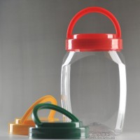 2.5L方形食品罐  塑料透明酱菜罐  塑料透明腐乳罐