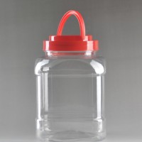 1.7L方形食品罐  5斤透明塑料蜂蜜瓶 河南蜂蜜瓶