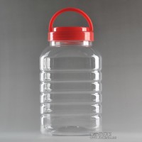 3.6L方形透明塑料食品罐  塑料鸭蛋鸡蛋罐
