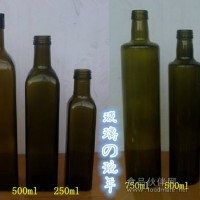 厂家直销高档500ml玻璃橄榄油瓶