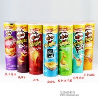 美国进口食品批发pringles品客薯片181g