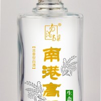 晶白料手工玻璃酒瓶