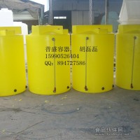 1吨水处理加药箱 1吨圆药箱方型加药箱 1吨方加药箱