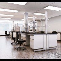 实验室家具全钢钢木边台、中央台
