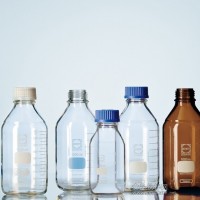 DURAN实验室广口玻璃瓶，SCHOTT广口棕色玻璃瓶，进口广口蓝盖瓶，进口广口试剂瓶