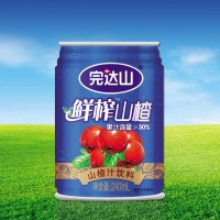 完达山鲜榨山楂汁240ml