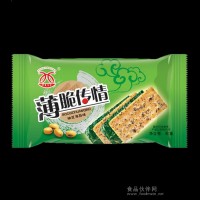 华夏百分薄脆传情韧性饼干