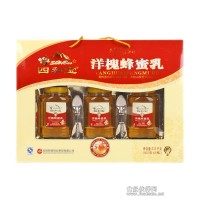 厂家直销天柱山特产皖峰蜂业[四和宝]洋槐蜂蜜乳礼盒1500g