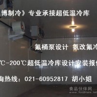 中小型冷库设计 超低温零下100℃冷库安装报价 【昊博制冷】