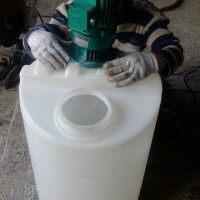 耐酸碱化工复配罐 合成搅拌罐 PE均质罐 锥底贮罐