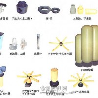 玻璃钢罐上下布水器 玻璃钢罐布水器 黑二通 上下集散生产厂家直销