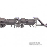 新型旋流式净菜加工生产线BTX-XL-02