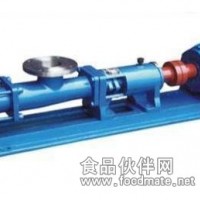 单螺杆泵-G型不锈钢变频单螺杆泵/絮凝剂加药泵
