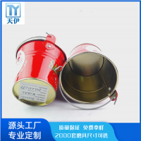 广州铁罐生产厂家 蜡烛桶加工厂 OEM代加工手挽铁桶